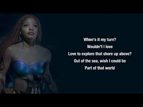 Part of Your World One Line Multilanguage に対する画像結果