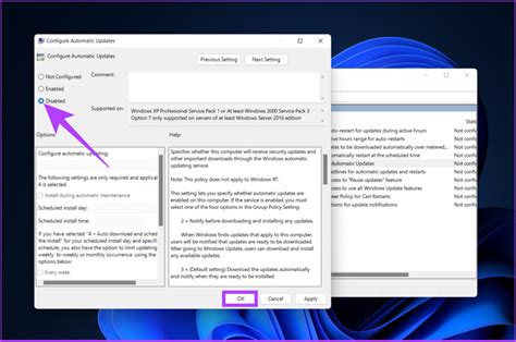 Image result for Windows 11 Automatic Update Setting