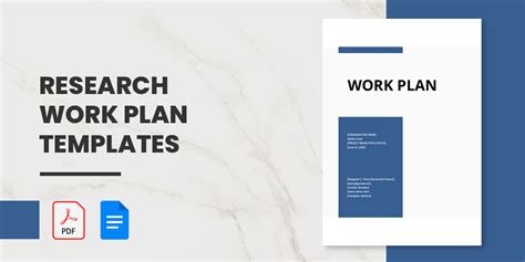 Image result for Research Work Plan Sample