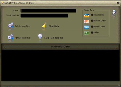 Toradh íomhá ar MasterCard EMV Decrypt Chip Writer