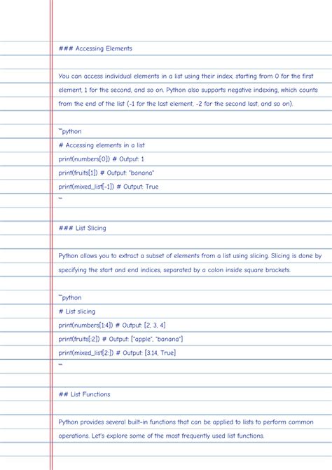 Image result for List Functions to Known Python