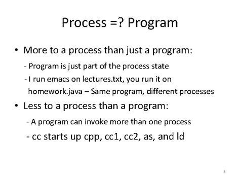 Program to Process Concept に対する画像結果