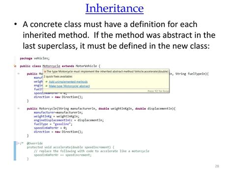 Inheritance Method に対する画像結果