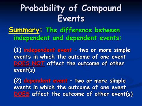 Image result for Two Types of Compound Probability