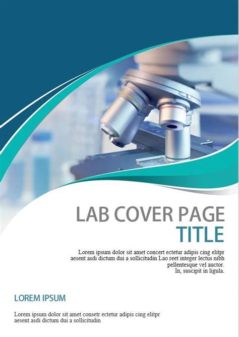 Image result for Lab Cover Page Design