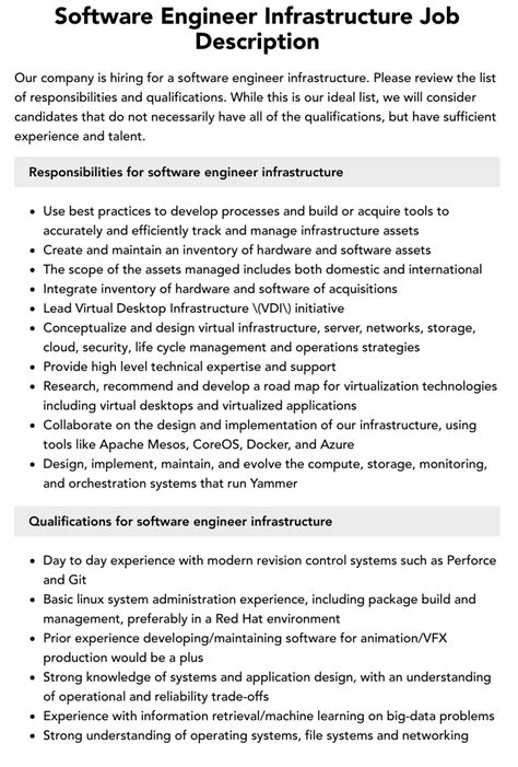 Image result for Software Infrastructure Engineer