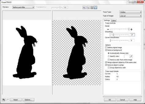 Image result for CorelDRAW Bitmap to Vector
