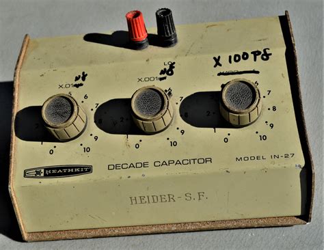 Toradh íomhá ar Decade Capacitor Function