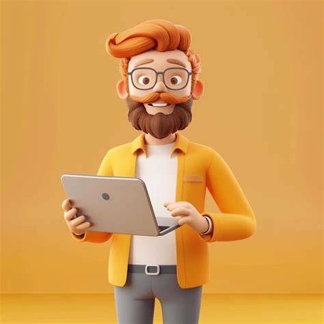 Image result for 3D Image of a Man Using Internet