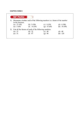 Image result for Form 2 Maths Topics