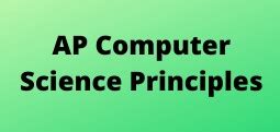 AP Computer Science Principles What Is It に対する画像結果