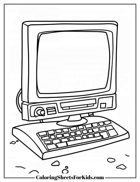 Computer Coloring Sheets for Kids に対する画像結果
