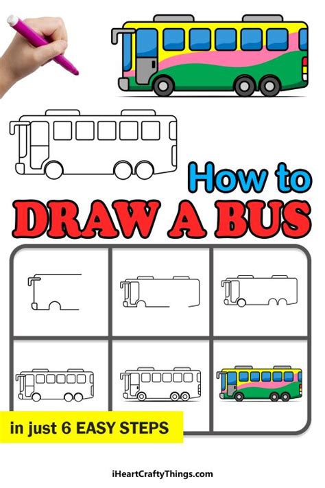 Image result for How to Draw Bus Easy