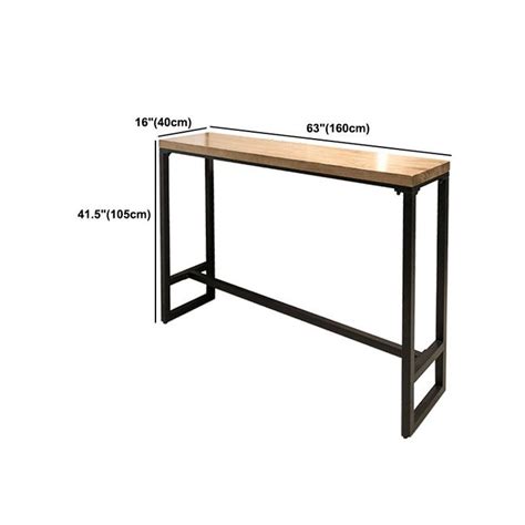 Résultat d’images pour Rectangular Pub Table