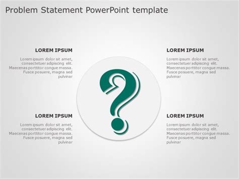 Toradh íomhá ar PowerPoint Problem Statement Slide Design