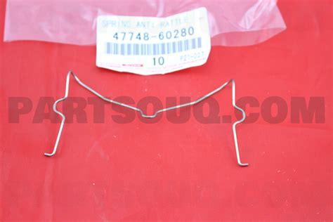 تصویر کا نتیجہ برائے Toyota Front Disc Anti-Rattle Spring