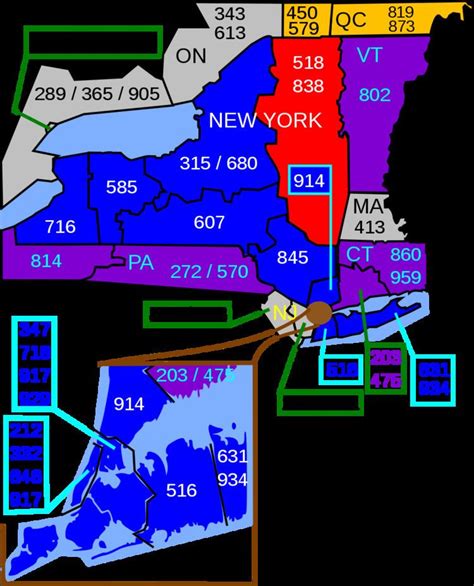 Afbeeldingsresultaten voor Area Code 516 Location Map