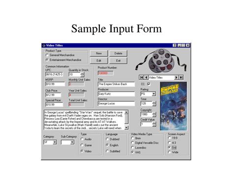 Input Form Examples に対する画像結果