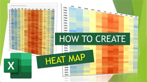 How to Create a Heat Map with Excel - YouTube