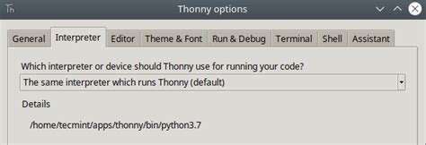 تصویر کا نتیجہ برائے How to Install Thonny Linux