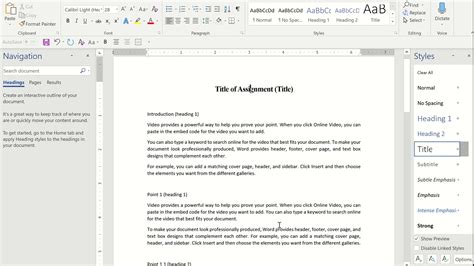 Image result for Document Formatting Samples