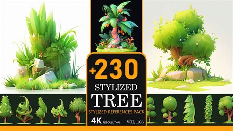 Image result for Stylized Tree Reference