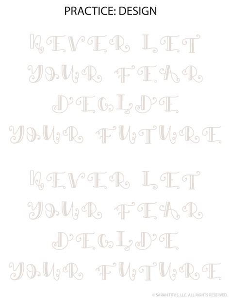 Hand Lettering Quotes Practice に対する画像結果