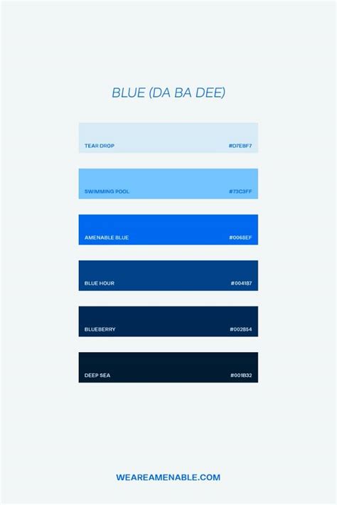 Image result for Blue Color Palette Web Design