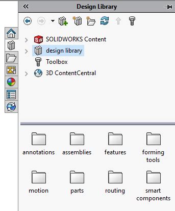 Image result for How to Get Design Library in SolidWorks