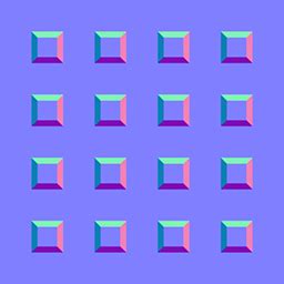 Carbon Fiber Normal Map Unity に対する画像結果