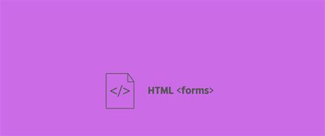 Toradh íomhá ar Important HTML Forms