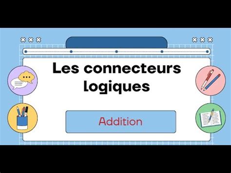 Connecteurs Introduction Enumeration Addition に対する画像結果