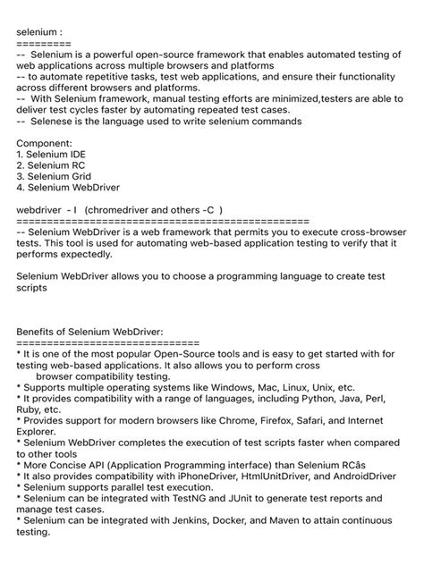 Selenium Documentation Java に対する画像結果