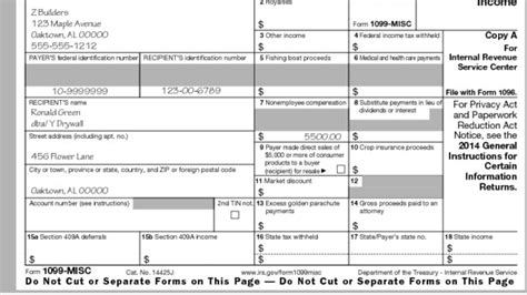 Image result for 1099-MISC Form 2020 Printable
