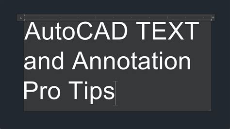 Image result for How to Use Text in AutoCAD