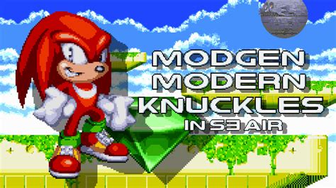 Image result for Knuckles Running Mod Gen