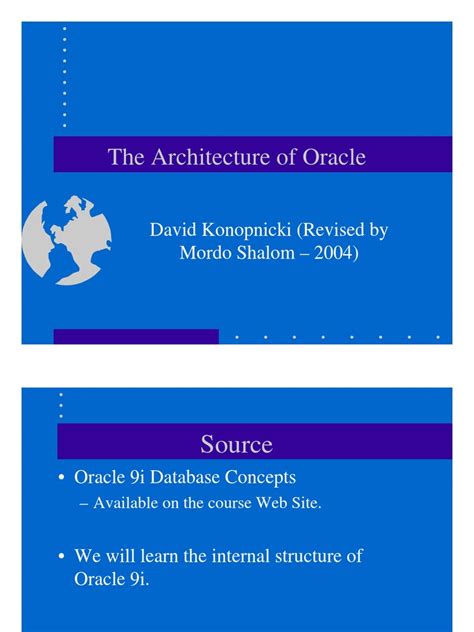 Image result for Oracle Database Architecture PDF