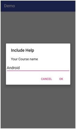 Image result for Android Remove Dialog On Screen