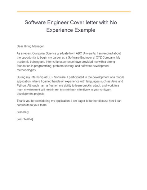 Image result for Cover Letter Format for Software Developer