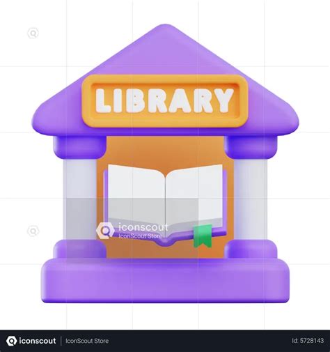 Image result for Library 3DIcon