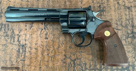 Image result for Colt Python 6 Inch Barrel Royal Blue
