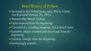 Image result for Who Is Invented Python