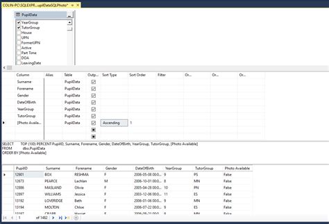Image result for SQL Database Viw