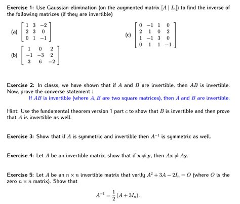 How to Invert a Matrix Using Gaussian Elimination に対する画像結果