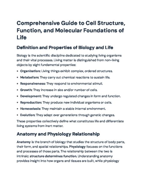 Image result for Structure and Function Biology Examples