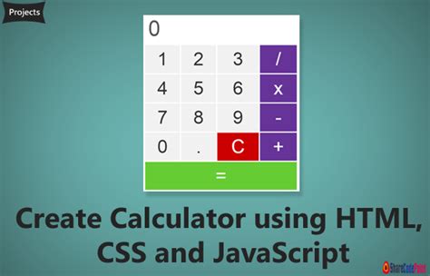 Image result for Simple Calculator Using JS HTML/CSS with 2 Number Input