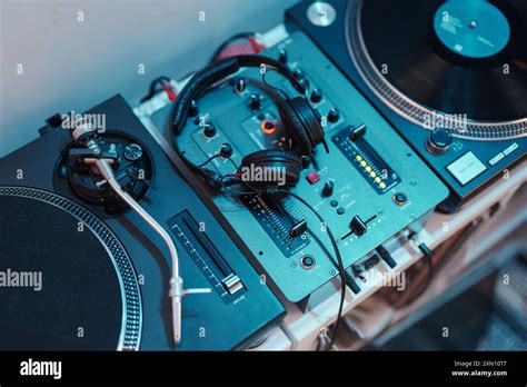 Image result for Vinyl DJ Turntable Setup
