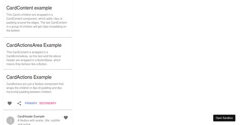 Image result for Material UI Card