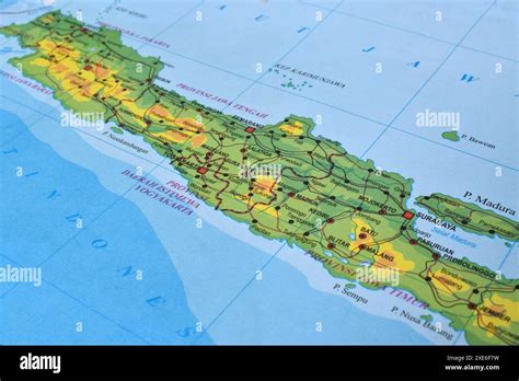 Image result for Java Island Topography Map