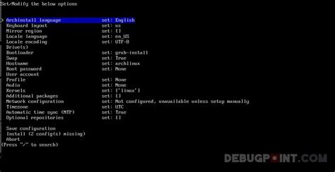 Toradh íomhá ar Syslinux